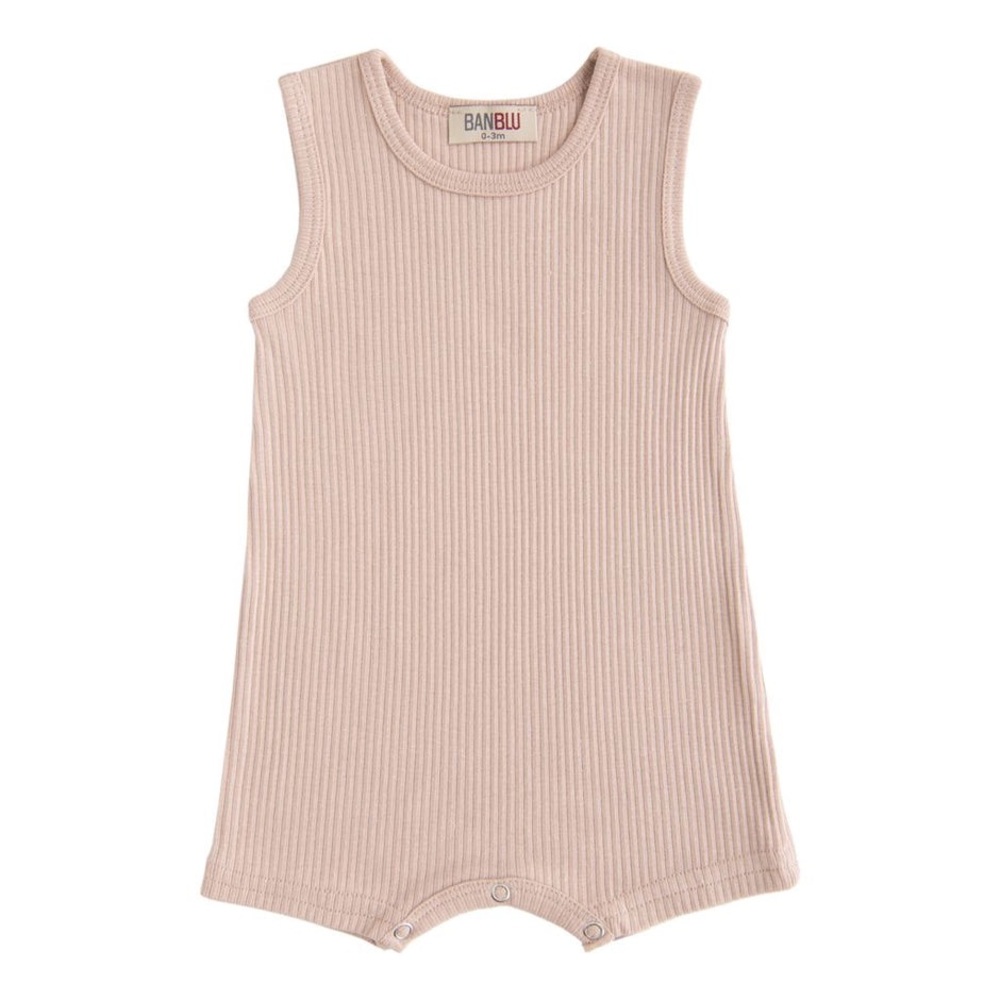BANBLU Pink Blush Sleeveless Modal Shortie